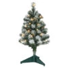 Hallmark Mini Flocked Pre-Lit Christmas Tree, 18.75" -Ornament Shop Miniature Flocked PreLit Keepsake Christmas Tree 2999QSB6339 01