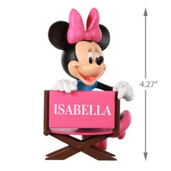 Hallmark Disney Minnie Mouse In Director's Chair Personalized Ornament 8 Hallmark Disney Minnie Mouse In Director's Chair Personalized Ornament -Ornament Shop Minnie Mouse Directors Chair Personalized Ornament 2499QHE1961B1 03