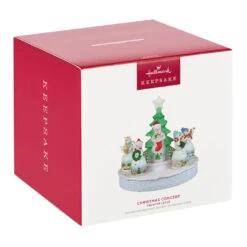 Hallmark Snowtop Lodge Christmas Concert Tabletop Decoration With Light And Sound -Ornament Shop Musical Snowmen Ornaments Keepsake Decoration 1QFM3929 04