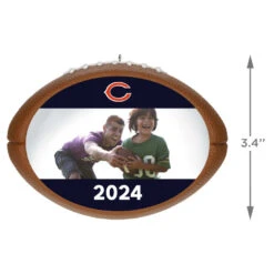 Hallmark NFL Football Chicago Bears Text And Photo Personalized Ornament -Ornament Shop NFL Football Chicago Bears Text and Photo Personalized Ornament 2499QHE1985B12 03