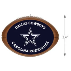 Hallmark NFL Football Dallas Cowboys Text Personalized Ornament 11 Hallmark NFL Football Dallas Cowboys Text Personalized Ornament -Ornament Shop NFL Football Dallas Cowboys Text Personalized Ornament 2499QHE1985B3 03