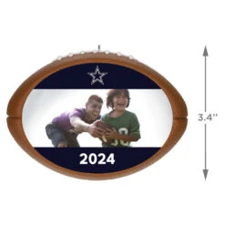 Hallmark NFL Football Dallas Cowboys Text And Photo Personalized Ornament -Ornament Shop NFL Football Dallas Cowboys Text and Photo Personalized Ornament 2499QHE1985B14 03