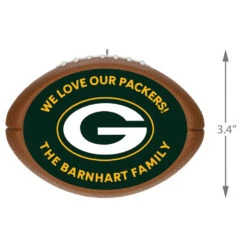 Hallmark NFL Football Green Bay Packers Text Personalized Ornament 11 Hallmark NFL Football Green Bay Packers Text Personalized Ornament -Ornament Shop NFL Football Green Bay Packers Text Personalized Ornament 2499QHE1985B1 03