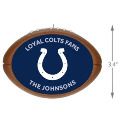 Hallmark NFL Football Indianapolis Colts Text Personalized Ornament -Ornament Shop NFL Football Indianapolis Colts Text Personalized Ornament 2499QHE1985B9 03