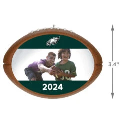 Hallmark NFL Football Philadelphia Eagles Text And Photo Personalized Ornament -Ornament Shop NFL Football Philadelphia Eagles Text and Photo Personalized Ornament 2499QHE1985B16 03