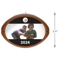Hallmark NFL Football Pittsburgh Steelers Text And Photo Personalized Ornament -Ornament Shop NFL Football Pittsburgh Steelers Text and Photo Personalized Ornament 2499QHE1985B11 03