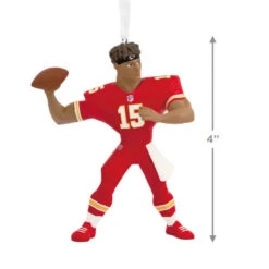 NFL Kansas City Chiefs Patrick Mahomes II Hallmark Ornament -Ornament Shop NFL Kansas City Chiefs Patrick Mahomes II Christmas Ornament 1OSL1547 03