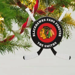 Ornament Shop -Ornament Shop NHLHockey Personalized Ornament Chicago Blackhawks 2499QHE1925B14 02
