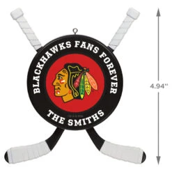 NHL Hockey Personalized Ornament, Chicago Blackhawks® 9 NHL Hockey Personalized Ornament, Chicago Blackhawks® -Ornament Shop NHLHockey Personalized Ornament Chicago Blackhawks 2499QHE1925B14 03