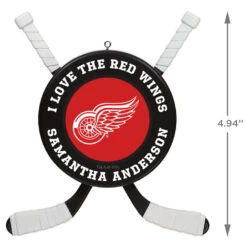 NHL Hockey Personalized Ornament, Detroit Red Wings® -Ornament Shop NHLHockey Personalized Ornament Detroit Red Wings 2499QHE1925B10 03