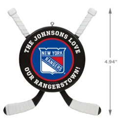 NHL Hockey Personalized Ornament, New York Rangers® -Ornament Shop NHLHockey Personalized Ornament New York Rangers 2499QHE1925B11 03