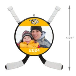 NHL Hockey Personalized Photo Ornament, Nashville Predators® -Ornament Shop NHLHockey Personalized Photo Ornament Nashville Predators 2499QHE1925B3 03