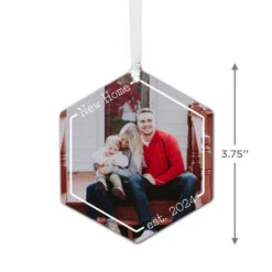 Hallmark New Home Personalized Text And Photo Metal Ornament -Ornament Shop New Home Personalized Christmas Ornament 1OFM1002B1 03