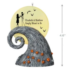 Hallmark Disney Tim Burton’s The Nightmare Before Christmas Jack And Sally Personalized Ornament With Light -Ornament Shop Nightmare Before Christmas Christmas Jack and Sally Personalized Keepsake Ornament With Light 2999QHE2113B1 03