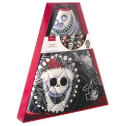 Hallmark Disney Tim Burton's The Nightmare Before Christmas Halloween Town Christmas Tree Skirt, 48" -Ornament Shop Nightmare Before Christmas Keepsake Tree Skirt 7999QFM3939 04
