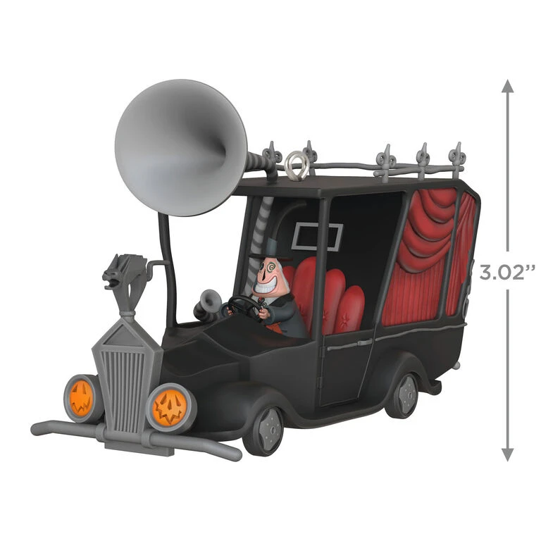 Hallmark Disney Tim Burton's The Nightmare Before Christmas Sound The Alarms! Ornament With Sound 5 Hallmark Disney Tim Burton's The Nightmare Before Christmas Sound The Alarms! Ornament With Sound - Image 3