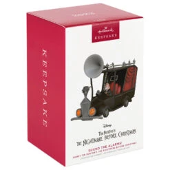 Hallmark Disney Tim Burton's The Nightmare Before Christmas Sound The Alarms! Ornament With Sound 11 Hallmark Disney Tim Burton's The Nightmare Before Christmas Sound The Alarms! Ornament With Sound -Ornament Shop Nightmare Before Christmas Mayors Car Keepsake Ornament 2699QXD6649 04
