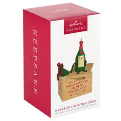 Hallmark A Case Of Christmas Cheer Ornament 11 Hallmark A Case Of Christmas Cheer Ornament -Ornament Shop None for Santa Wine Crate Keepsake Ornament 1799QGO2869 04