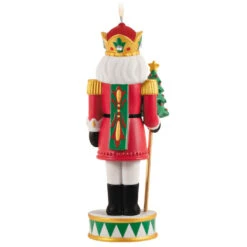 Hallmark Noble Nutcrackers Special Edition Porcelain Ornament -Ornament Shop Nutcracker With Tree Keepsake Ornament 3499QGO2979 06