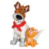 Hallmark Disney Oliver And Company 35th Anniversary Oliver And Dodger Ornament -Ornament Shop Oliver and Company Dog and Cat Keepsake Ornament 1899QXD6559 01