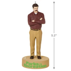 Hallmark Parks And Recreation Ron Swanson Ornament With Sound 10 Hallmark Parks And Recreation Ron Swanson Ornament With Sound -Ornament Shop Parks and Rec Ron Swanson Keepsake Ornament 2199QXI7277 03