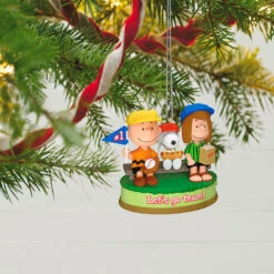 Ornament Shop -Ornament Shop Peanuts Gang Watching Baseball Keepsake Ornament 3299QXI7059 02