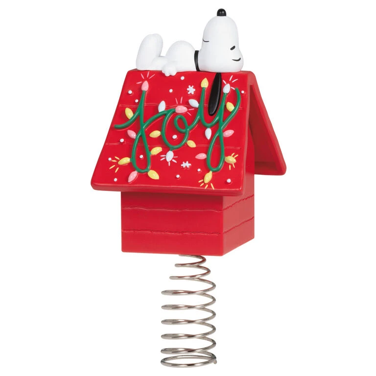 Hallmark Mini The Peanuts® Gang Snoopy Christmas Tree Topper And Tree Skirt, Set Of 2 9 Hallmark Mini The Peanuts® Gang Snoopy Christmas Tree Topper And Tree Skirt, Set Of 2 - Image 7