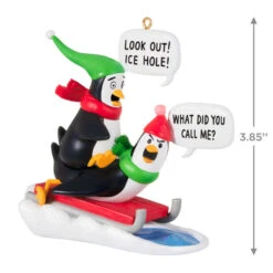 Hallmark What Did You Call Me? Ornament 10 Hallmark What Did You Call Me? Ornament -Ornament Shop Penguins Sledding Keepsake Ornament 2099QGO2867 03