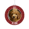 Hallmark Pet Personalized Text And Photo Ceramic Ornament -Ornament Shop Pet Personalized Round Ceramic Ornament 1999QHE1711B20 01