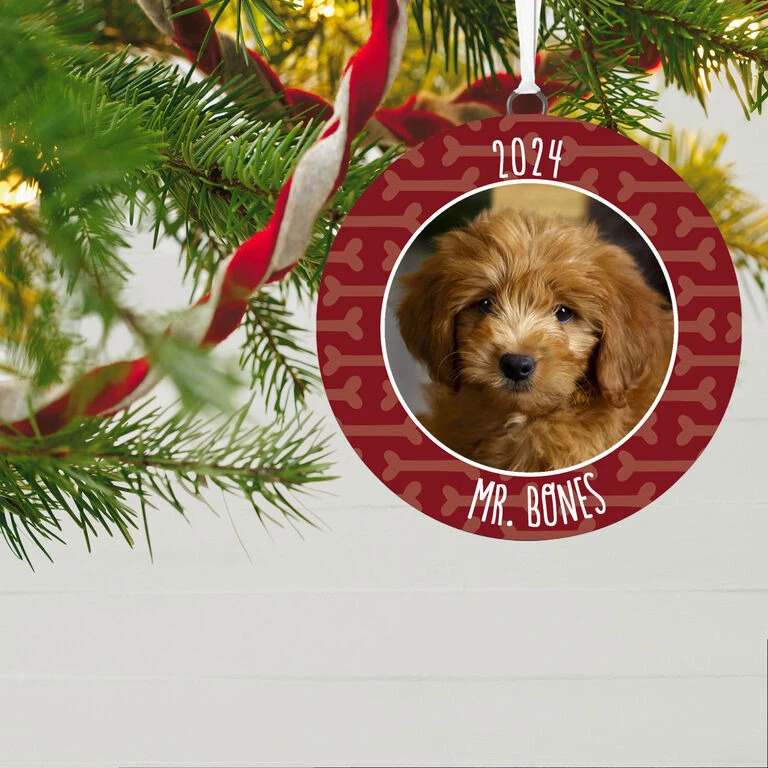 Hallmark Pet Personalized Text And Photo Ceramic Ornament 4 Hallmark Pet Personalized Text And Photo Ceramic Ornament - Image 2