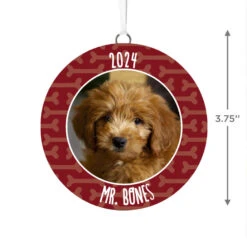 Hallmark Pet Personalized Text And Photo Ceramic Ornament 7 Hallmark Pet Personalized Text And Photo Ceramic Ornament -Ornament Shop Pet Personalized Round Ceramic Ornament 1999QHE1711B20 03
