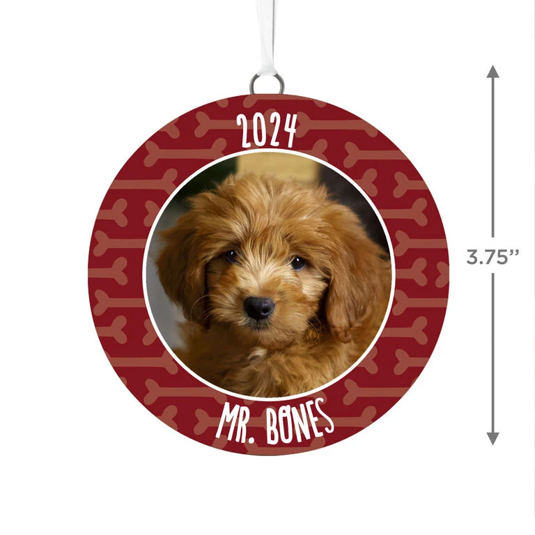 Hallmark Pet Personalized Text And Photo Ceramic Ornament 5 Hallmark Pet Personalized Text And Photo Ceramic Ornament - Image 3