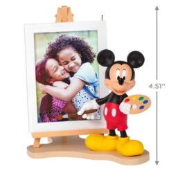 Hallmark Disney Mickey Mouse Picture Perfect Photo Frame Ornament -Ornament Shop Picture Frame Keepsake Ornament 1799QXD6547 03