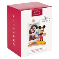 Hallmark Disney Mickey Mouse Picture Perfect Photo Frame Ornament -Ornament Shop Picture Frame Keepsake Ornament 1799QXD6547 04