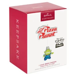 Hallmark Disney/Pixar Toy Story I Have Been Chosen Ornament With Sound And Motion -Ornament Shop Pizza Planet Alien Claw Game Keepsake Ornament 2199QXD6699 04