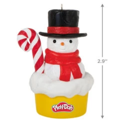Hallmark Hasbro® Snow Much Play-Doh® Fun! Ornament -Ornament Shop PlayDoh Snowman Keepsake Ornament 1699QXI7307 03