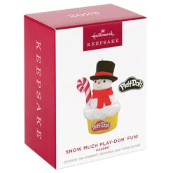 Hallmark Hasbro® Snow Much Play-Doh® Fun! Ornament -Ornament Shop PlayDoh Snowman Keepsake Ornament 1699QXI7307 04