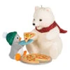 Hallmark Snowball And Tuxedo Sharing A Slice Ornament -Ornament Shop Polar Bear and Penguin Keepsake Ornament 1799QXR8049 01