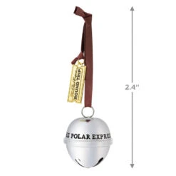Hallmark The Polar Express™ Santa's Sleigh Bell 2023 Metal Ornament -Ornament Shop Polar Express Sleigh Bell Keepsake Ornament 1799QXI6069 03