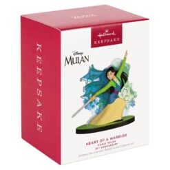 Hallmark Disney Mulan 25th Anniversary Heart Of A Warrior Ornament -Ornament Shop Princess Mulan With Sword Keepsake Ornament 1999QXD6679 04