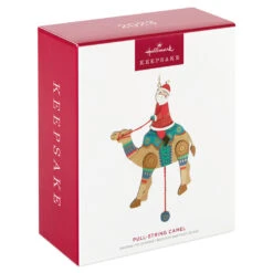 Hallmark Pull-String Camel With Santa Wood Ornament 11 Hallmark Pull-String Camel With Santa Wood Ornament -Ornament Shop PullString Camel With Santa Keepsake Ornament 2499QGO2977 04