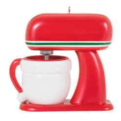 Hallmark Magical Mixer Ornament 13 Hallmark Magical Mixer Ornament -Ornament Shop Red Stand Mixer With Santa Bowl Keepsake Ornament 1699QGO2909 06