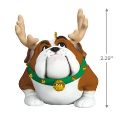 Hallmark Reindoggie Ornament -Ornament Shop Reindeer Dog Keepsake Ornament 1699QXT4107 03