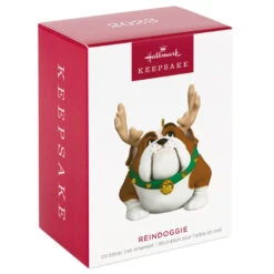 Hallmark Reindoggie Ornament -Ornament Shop Reindeer Dog Keepsake Ornament 1699QXT4107 04