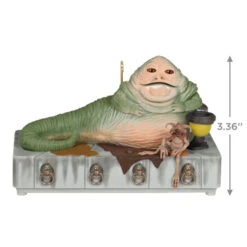 Hallmark Star Wars: Return Of The Jedi™ Jabba The Hutt™ Ornament With Sound And Motion -Ornament Shop Return of the Jedi Jabba the Hut Keepsake Ornament 4999QXI7089 03