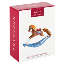 Hallmark Rocking Horse Memories 2023 Ornament -Ornament Shop Rocking Horse Keepsake Ornament 1799QXR8089 04