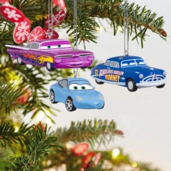 Hallmark Mini Disney/Pixar Cars Radiator Springs Pals Ornaments, Set Of 3 16 Hallmark Mini Disney/Pixar Cars Radiator Springs Pals Ornaments, Set Of 3 -Ornament Shop Sally Doc Hudson Ramone Cars Keepsake Ornaments 2999QXM9297 02