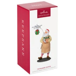 Hallmark Toymaker Santa Ornament 11 Hallmark Toymaker Santa Ornament -Ornament Shop Santa With Drone Keepsake Ornament 1999QXR8047 04
