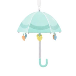 Signature Baby Umbrella Porcelain Hallmark Ornament 9 Signature Baby Umbrella Porcelain Hallmark Ornament -Ornament Shop Signature Baby Umbrella Porcelain Christmas Ornament 1HDL2175 04