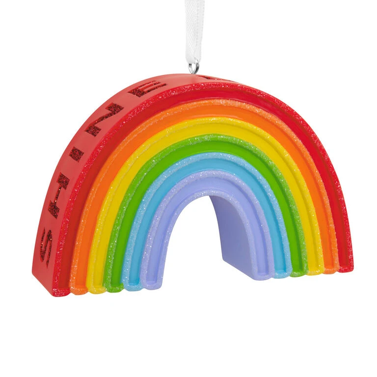 Signature Rainbow Hallmark Ornament 3 Signature Rainbow Hallmark Ornament